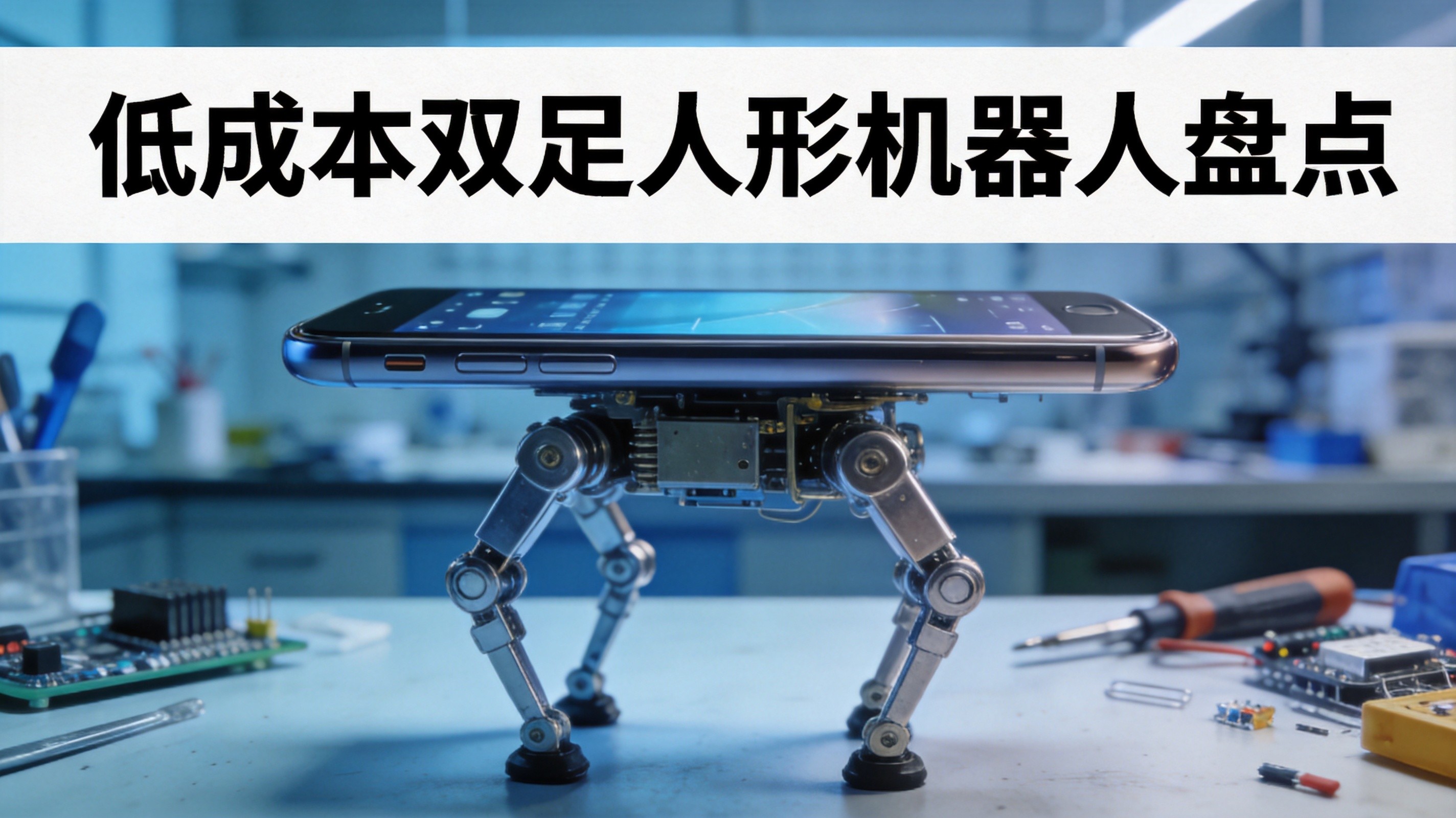 低成本双足机器人盘点 400美元PhoneBot用旧手机驱动 还有谁在卷价格