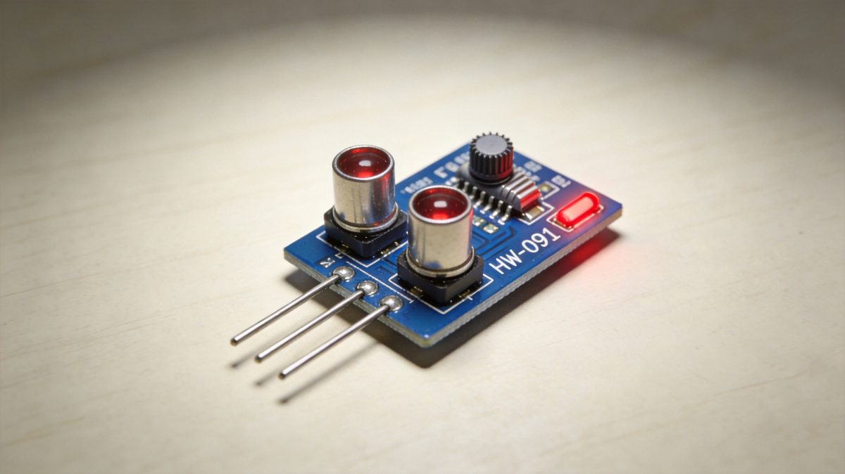 HW-091红外避障传感器怎么接线？Arduino防撞检测的用法