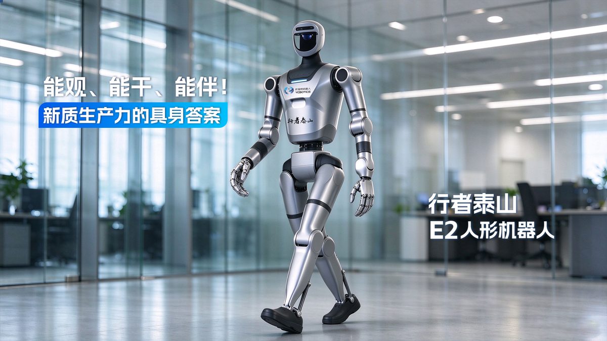 盘点优宝特第二代E2人形机器人：全国产芯片大小脑一体，正向设计面向工业