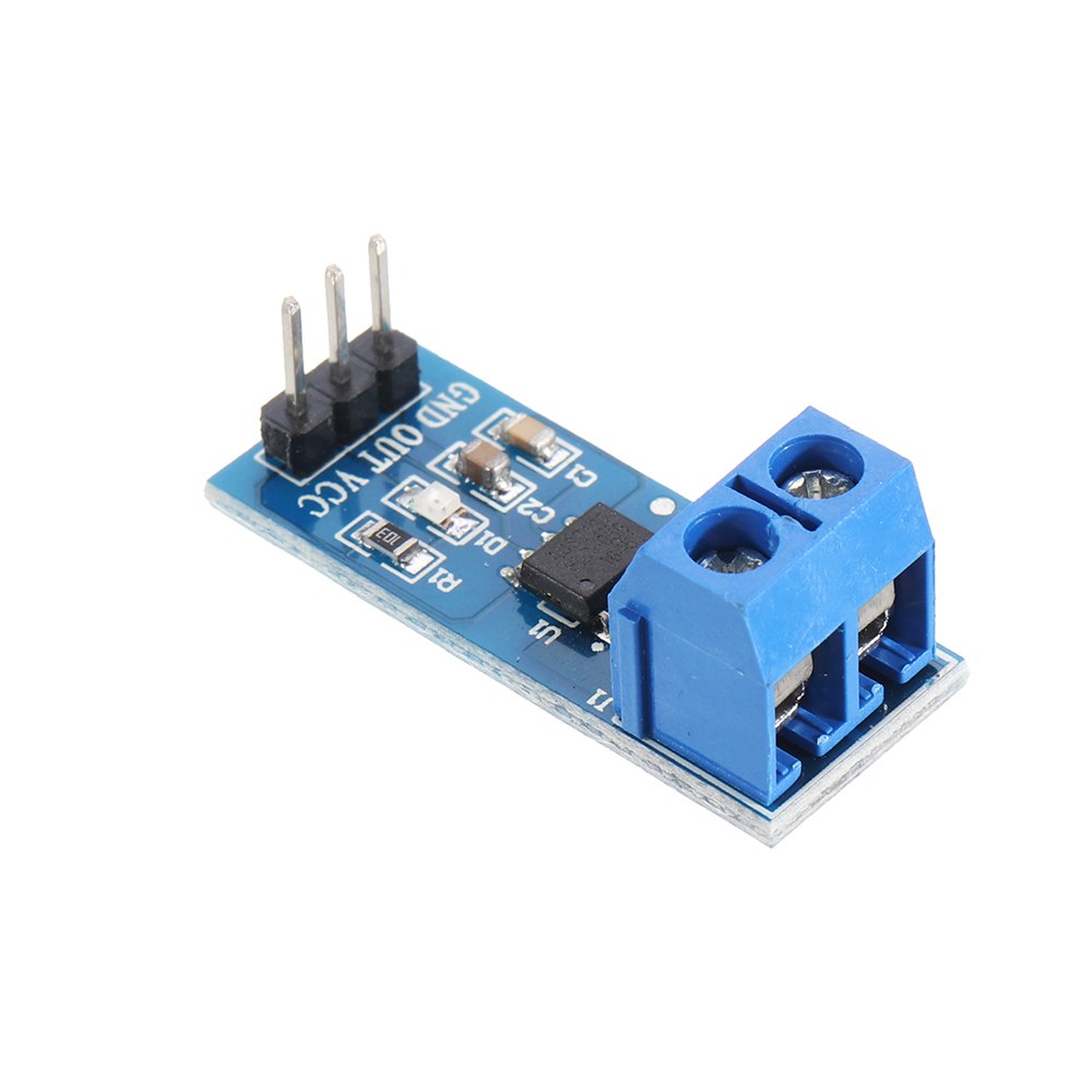 ACS712电流传感器模块实物图