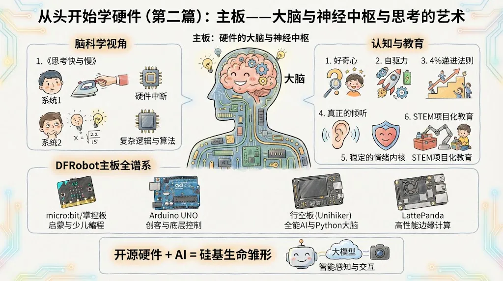 从零学硬件：主板就是机器的大脑和神经中枢