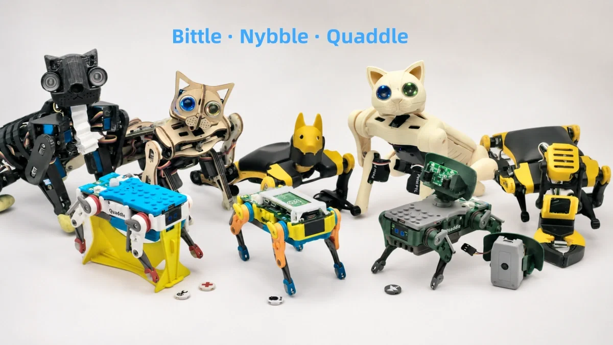 Petoi Quaddle单只机器狗站立照
