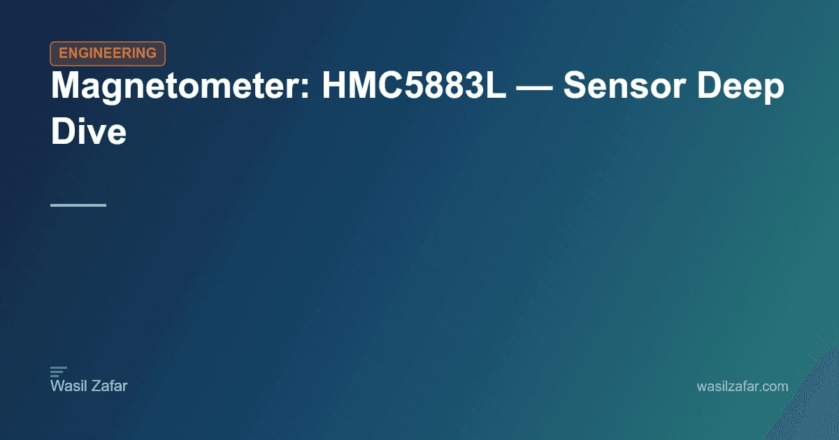 HMC5883L三轴磁阻传感器原理解析
